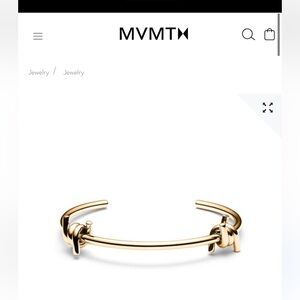 MVMT gold bracelet